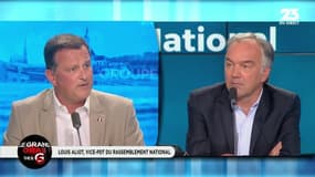 Saisie de 2 millions d'euros au Rassemblement National: "On se fait saisir pour des motifs qui n'ont rien à voir" assure Louis Aliot