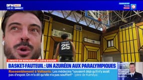 Jeux Paralympiques: Christophe Carlier, membre l'équipe de France de basket fauteuil, se réjouit de l'engouement du public