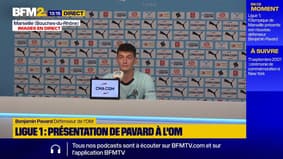 Benjamin Pavard à l'OM: "j'ai hâte de célébrer des victoires dès vendredi"