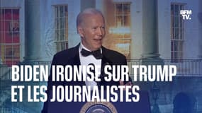 Biden raille Trump pour le retour du dîner des correspondants à la Maison Blanche