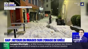 Les images du violent orage de grêle qui s'est abattu sur Gap