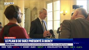 Le plan B de Suez présenté à Bercy