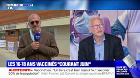 Une 3e dose de vaccin contre le Covid-19? Le Pr Alain Fischer assure que "rien n'est fixé"