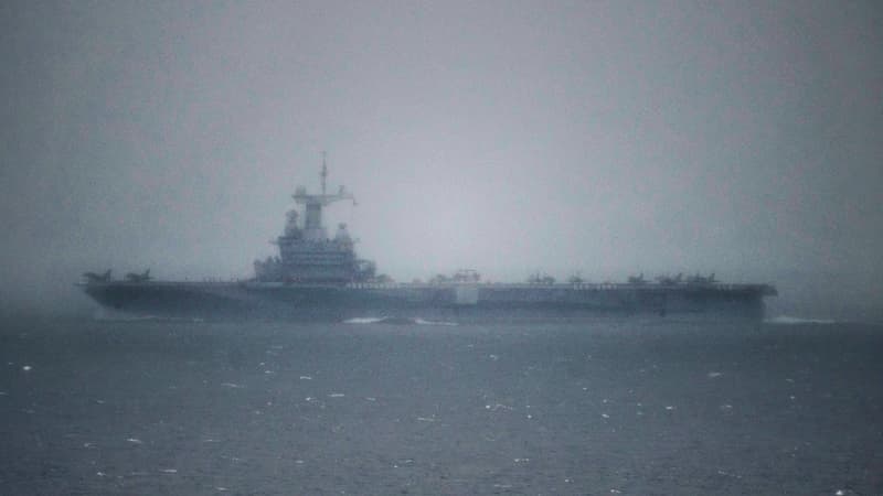 Le porte-avions Charles de Gaulle est arrivé en Méditerranée, il sera dans quelques jours sur zone