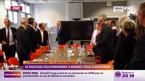 Le nouveau gouvernement a rendez-vous à Matignon pour une première réunion 