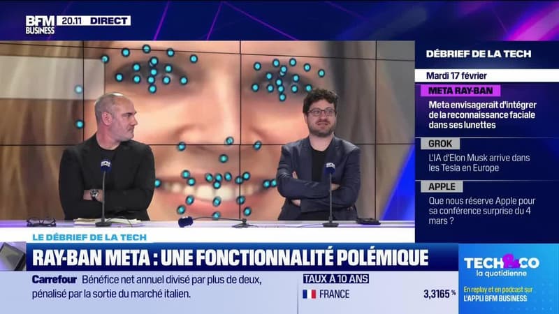 Ray-Ban Meta : une fonctionnalité polémique - 17/02