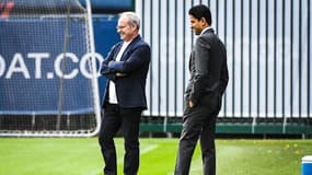 Luis CAMPOS et Nasser AL-KHELAIFI