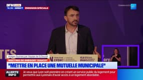 Élection municipale à Lyon: "Ce qui nous lie, c'est notre amour pour Lyon", déclare Grégory Doucet, maire sortant de la ville et candidat à sa réélection