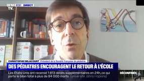 Christophe Delacourt (président de la Société française de pédiatrie): "Tout est réuni pour avoir un retour à l'école qui respecte l'enfant"