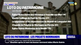 Loto du patrimoine: les cinq sites sélectionnés en Normandie