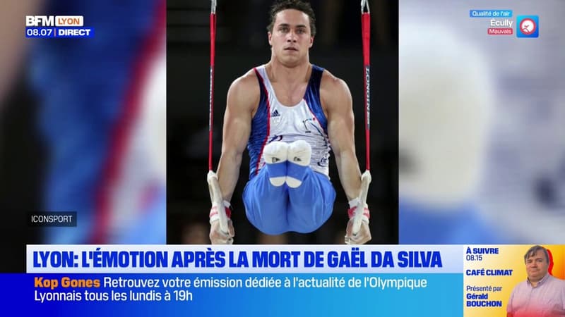 Lyon : L'émotion après le décès du gymnaste Gaël Da Silva