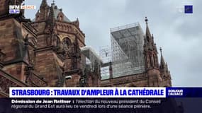Strasbourg: des travaux d'ampleur à la cathédrale