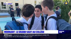 Rentrée scolaire à Mornant : le grand saut au collège pour de nombreux élèves