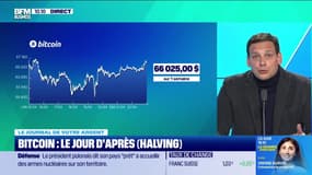 Le journal de votre argent : Bitcoin, le jour d'après (halving) - 22/04