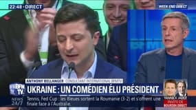 Ukraine: un comédien élu président