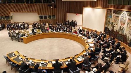 L'initiative européenne en faveur d'une condamnation de la répression des manifestations antigouvernementales en Syrie a échoué mercredi au Conseil de sécurité de l'Onu en raison de l'hostilité de la Russie, de la Chine et du Liban. /Photo d'archives/REUT