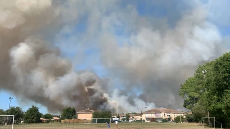 Gironde: un nouvel incendie se déclare sur le bassin d'Arcachon