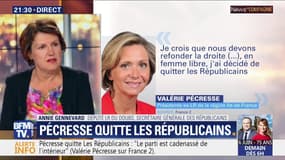 Départ de Valérie Pécresse: pour la secrétaire générale des Républicains, "il y a un sentiment d'incompréhension qui domine"