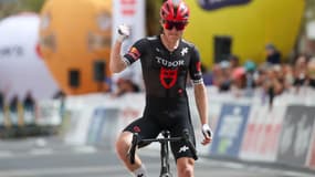 Michael Storer de la formation Tudor Pro Cycling Team
