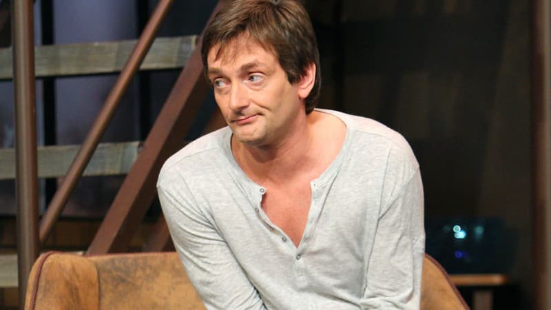 Pierre Palmade dans la pièce "Le Comique" en 2008