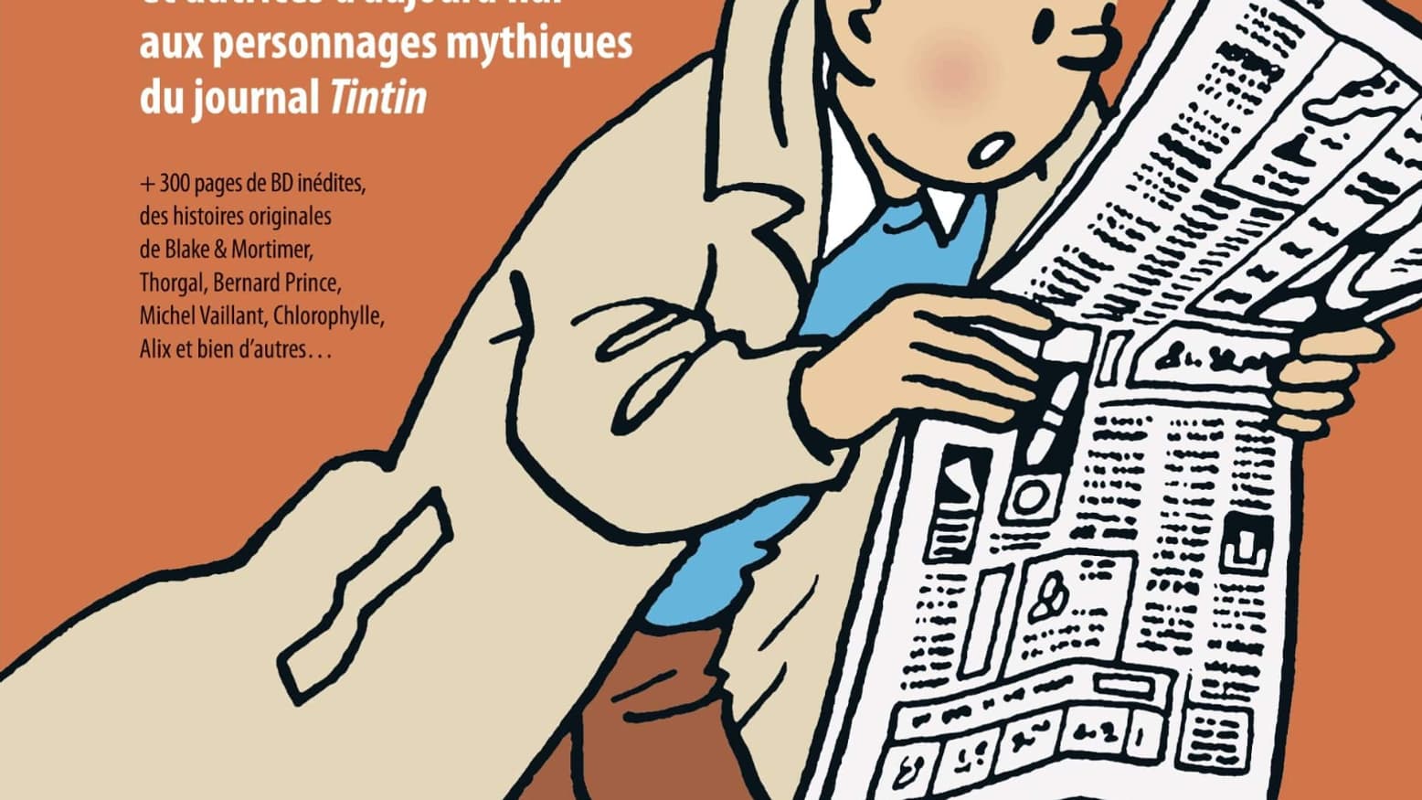 Couverture du numéro exceptionnel du journal "Tintin" Couverture du numéro exceptionnel du journal "Tintin"