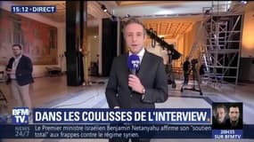 8 caméras, 160 techniciens et journalistes: dans les coulisses de l’interview de Macron