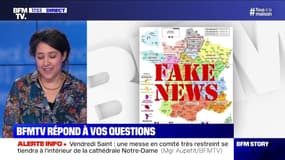 Cette "carte de France du déconfinement" est-elle authentique? BFMTV répond à vos questions