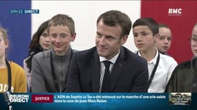 "C'est quoi les 'gilets jaunes'?"; la réponse d'Emmanuel Macron à des enfants 