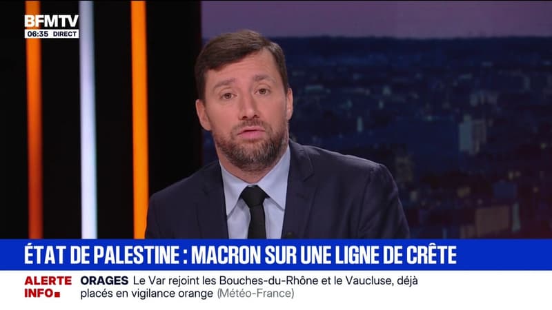 Emmanuel Macron montera ce lundi Ã  la tribune de lâ€™ONU Ã  New York pour reconnaÃ®tre...