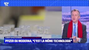 Pfizer ou Moderna, "c'est la même technologie" - 11/12