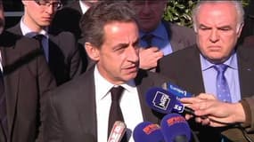 Sarkozy à Fessenheim: "on est au coeur des mensonges proférés depuis 3 ans"