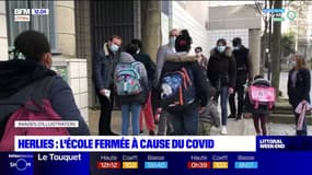 Herlies: l'école fermée à cause du Covid