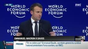 Président Magnien ! : Le discours marquant d'Emmanuel Macron à Davos - 25/01