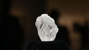 Un des plus gros diamants bruts découverts au monde, le 4 mai 2016 à New York. (Photo d'illustration)