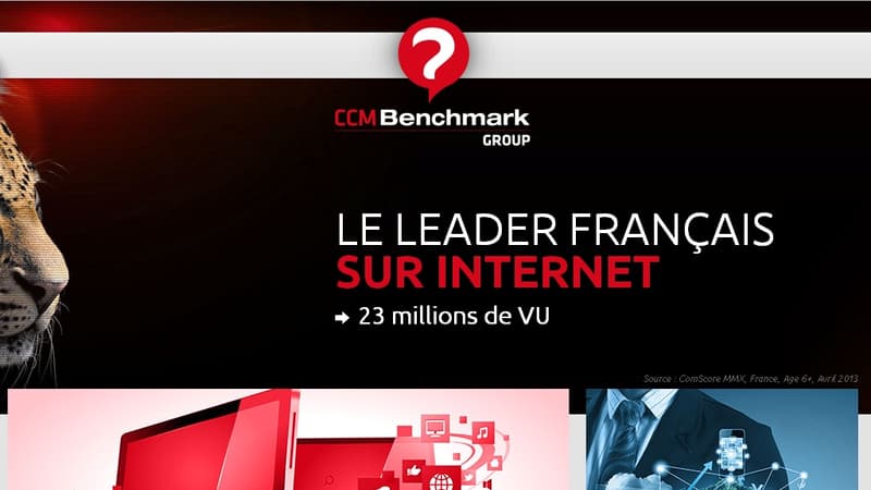 CCM Benchmark est le huitième groupe internet français