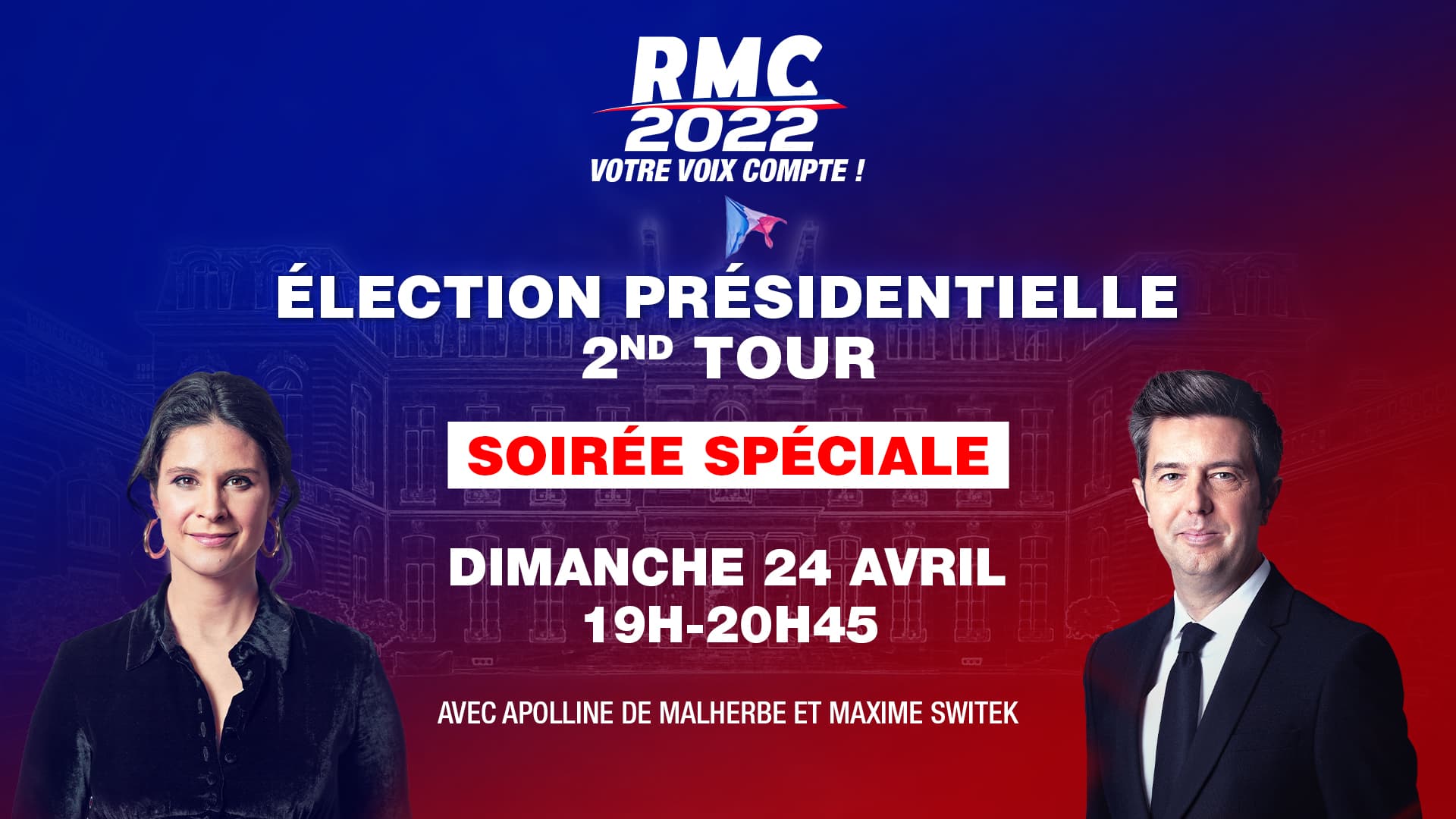 Soirée spéciale second tour sur RMC