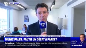 Municipales: Benjamin Griveaux se dit "favorable" à un débat entre les différents candidats à la mairie de Paris