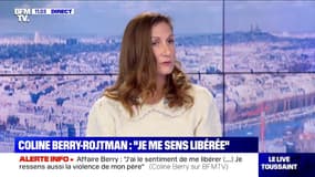 Coline Berry-Rotjman: "Je ne médiatise pas l'affaire, je la subis"