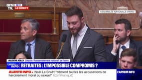 Alexis Jolly (RN): "Si vous avez encore un petit peu de respect et de compassion pour les Français, qu'attendez-vous pour renoncer à ce projet?"