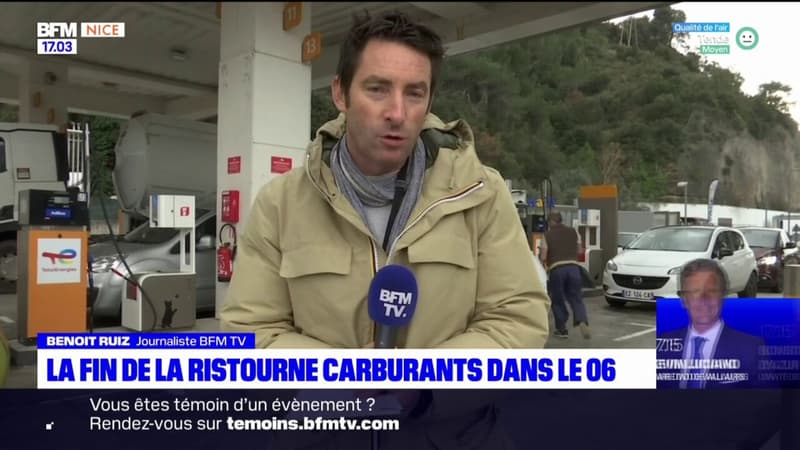 Alpes-Maritimes: la fin de la ristourne à la pompe approche