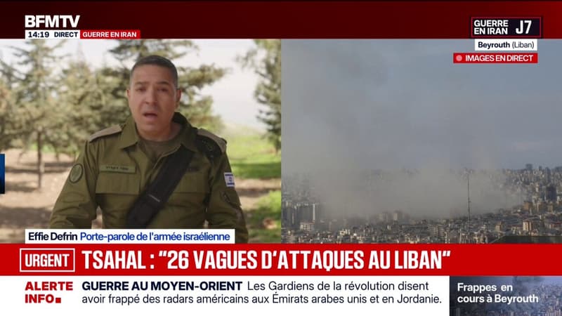 Guerre au Moyen-Orient: "Notre défense n'est pas hermétique", concède le porte-parole de l'armée israélienne