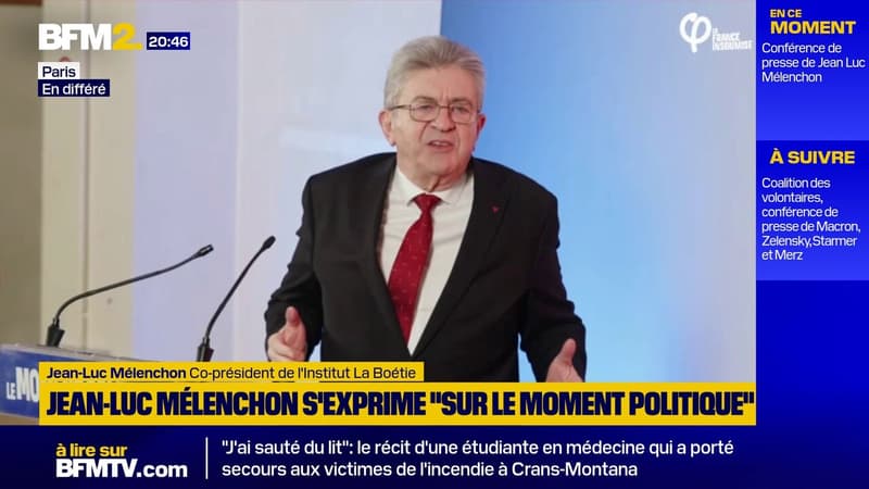 Jean-Luc Mélenchon estime que Nicolas Maduro a été "enlevé" et non "capturé"