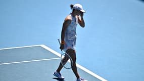 La déception d'Iga Swiatek, éliminée en 8e de finale à l'Open d'Australie