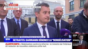 Gérald Darmanin: "Tant que les manifestations ne sont pas déclarées, le préfet de police ne laissera pas faire le désordre"