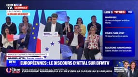 Gabriel Attal: "Nous sommes les seuls vrais défenseurs de l'Europe dans le paysage politique français" 