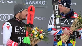 Marcel Hirscher et Alexis Pinturault