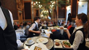 Un restaurant. (Illustration)