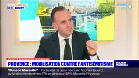 "'L'antisémitisme, c'est la haine de l'autre" affirme Ludovic Perney, Vice-président de la région Sud