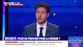 Sécurité en Île-de-France: Julien Bayou propose que la région puisse "porter plainte en lieu et place" d'une femme victime d'agression