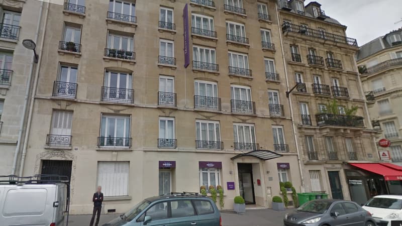 L'hôtel Mercure braqué ce vendredi matin, rue de Rome à Paris.